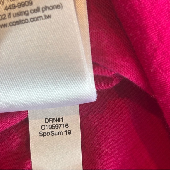 EDDIE BAUER Women’s 3/4 Sleeve Pink Casual Top with Neckline Detail Size Medium - Picture 9 of 12